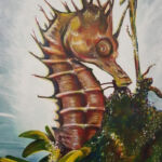 Knysna Seahorse – R1 500 Knysna Seahorse Carole Durrant Wilderness Art Festival