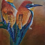 Bee-eaters Sold Carole Durrant Carole Durrant Wilderness Art Festival in Wilderness