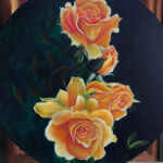 Roses Round Sold Carole Durrant Carole Durrant Wilderness Art Festival in Wilderness